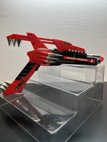 Mighty Morphin Power Rangers Red Ranger Blaster Gun Vintage 1991 TESTED Works R5