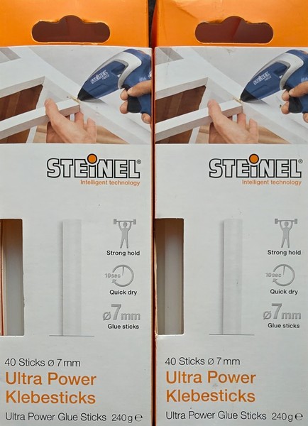 Steinel Klebesticks Ø 7 Mm Ultra Power 80 StüCk FüR HeißKlebepistole Klebesticks-image