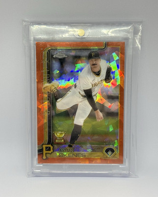 Topps Chrome Paul Skenes Pittsburgh Pirates #150 Orange Parallel 04/25