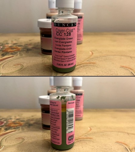 Lot Duncan EZ Stroke-CC-Cover Coat-Ceramic Under Glaze Paint 04 Bisque-Greenware - Picture 12 of 20