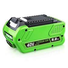 PDstation 6.0Ah 40V 29462 Li-ion Battery Replacement GreenWorks 40V Battery