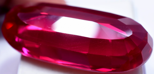 Natural 169.90 Ct Mogok Pink Huge Ruby Sparkling GGL Certified Loose Gemstone - Picture 12 of 12