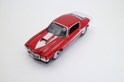 Johnny Lightning 1971 Chevrolet Camaro Baldwin Motion Red Phase III 1:64 Loose