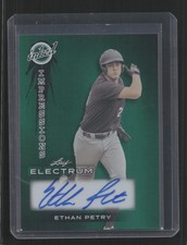 ELECTRUM BASEBALL #II-EP1 ETHAN PETRY AUTO /15 INKED IMPRESSIONS