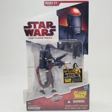 Firefighter Droid CW47 2010 STAR WARS The Clone Wars TCW NEW