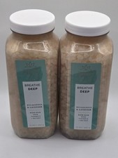 Bath  Body Works Eucalyptus  Lavender Bath Soak x2 - 17oz each