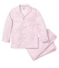 Petite Plume Sweethearts Pajama Set Kids Size 6 Pink Heart SPJH106