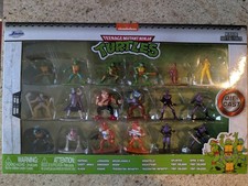 JADA TOYS TEENAGE MUTANT NINJA TURTLES NANO METAL FIGS SERIES 1, 18 PACK - NIB