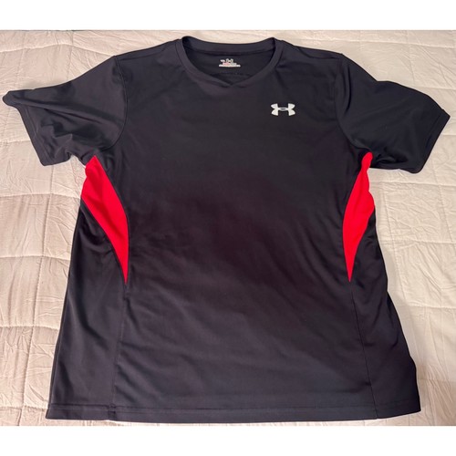 Under Armour HeatGear Athletic Set T-Shirt & Shorts Activewear Set YXL UA - Picture 2 of 8