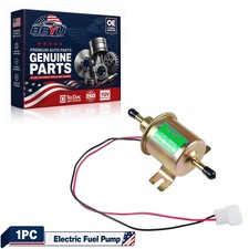 Universal 12v Electric Fuel Pump 2.5-4.5 Psi 30 Gph Ga8016s Low Pressure