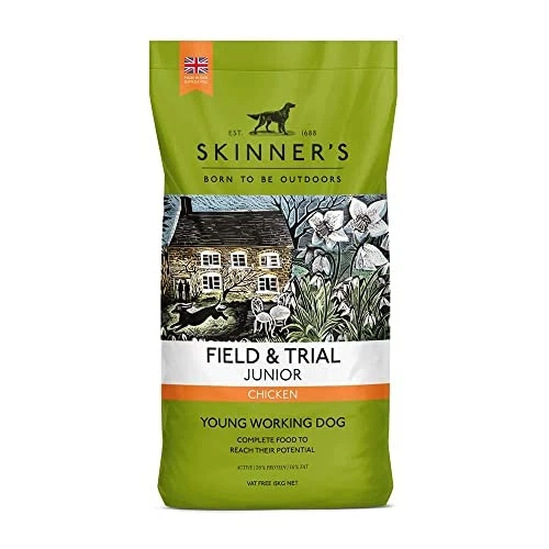 Skinner’s Field & Trial Junior – Complete Dry Food for Young Dogs, Balanced,