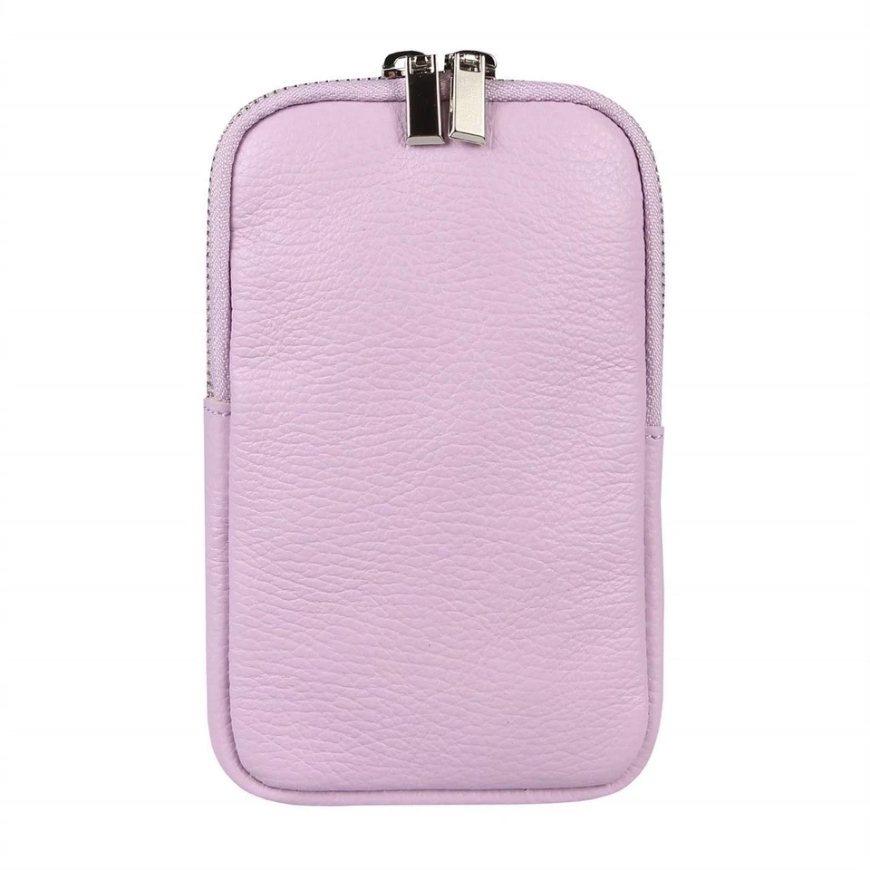 DAMEN LEDER HANDY TASCHE Smartphone Crossbody Umhängetasche Schultertasche Börse - Bild 2 von 4