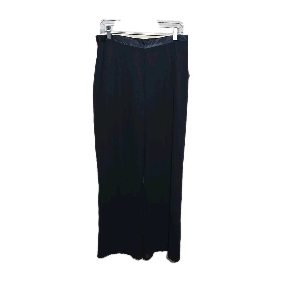 Vtg NWT JS Collections Black Straight Leg Formal Career Dress Pants Womans Sz 12 - Image 2 of 4