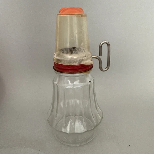 Vintage Nut Chopper Grinder Cut & Measure Federal Tool Corp Glass Chicago