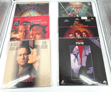 Lot of 6 Laserdisc Michael Douglas Movies Adventure Suspense Drama