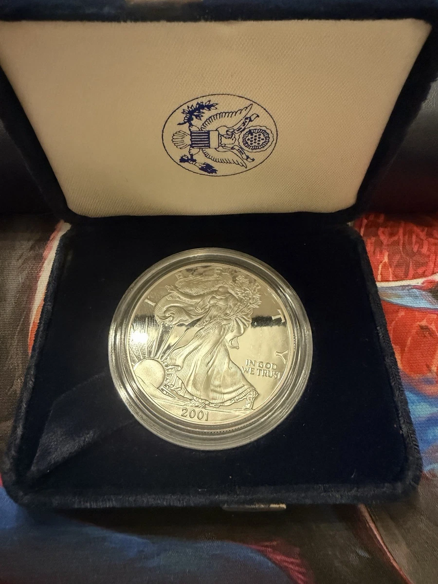 American Eagle 2001 U.S. Mint Silver Bullion Coins for sale | eBay
