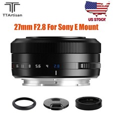 Open box TTArtisan 27mm F2.8 Auto Focus Lens APS-C Camera Lens for Sony E-Mount