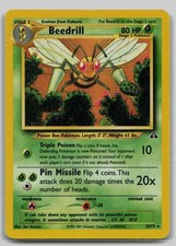 Beedrill Unlimited Rare Neo Discovery 18/75 LP on eBay