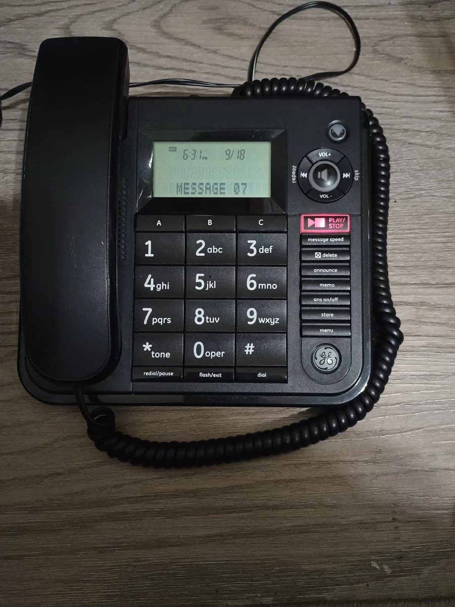 GE 1-line Corded Telephone for sale | eBay