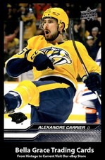 2023-24 Upper Deck Alexandre Carrier #103 Nashville Predators NHL Hockey