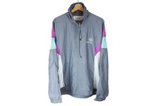 Vintage SERGIO TACCHINI Track Jacket Full Zip Sport Style Gray Size XL 90s