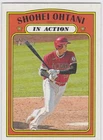 SHOHEI OHTANI Topps Heritage MLB Card Los Angeles Angels Dodgers VINTAGE DESIGN