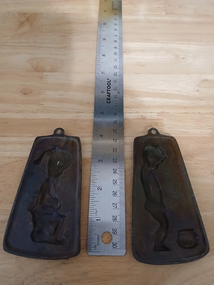 Letreros de puerta de baño vintage Foto 4 de 4