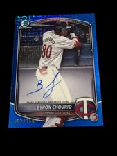 2025 Bowman - Chrome Prospect Mega Box Auto Byron Chourio #BMA-BC /150