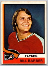 1974-75 O-Pee-Chee #8 Bill Barber (ref 170535)