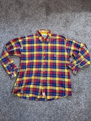 Cinch Men s Long Sleeve Steve Multi Color Button Up Shirt Large