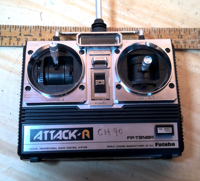 VTG FUTABA ATTACK-R FP-T2NBR RADIO CONTROL 75.990