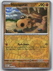 Hippopotas 105/182 Destined Rivals Reverse Holo Common