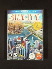 Sim City Limited Edition PC DVD-ROM 2013 CIB w Bonus Heroes/Villains set