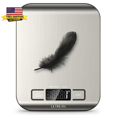 Food Scale, Digital Kitchen Scale with LCD Display, Weight Grams and Ounces for
