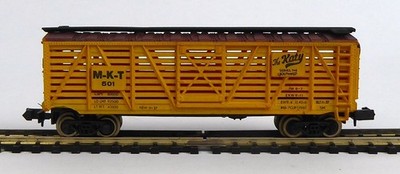 Bachmann Spur N #501 - Cattle Car The Katy -- Güterwagen -- Box Car