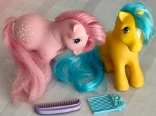 Vintage 2 Hasbro 1980’s “MY LITTLE PONY”  Dolls - Gently Used