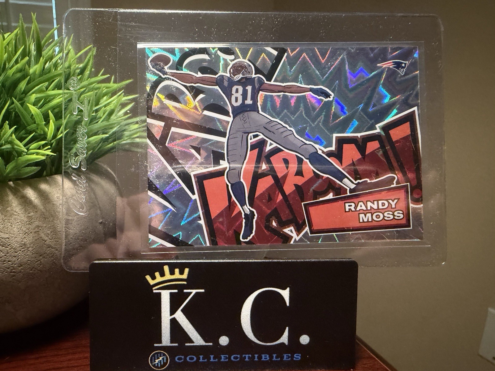 2024 Panini Absolute - Kaboom Randy Moss #23 Case Hit SSP New England Patriots