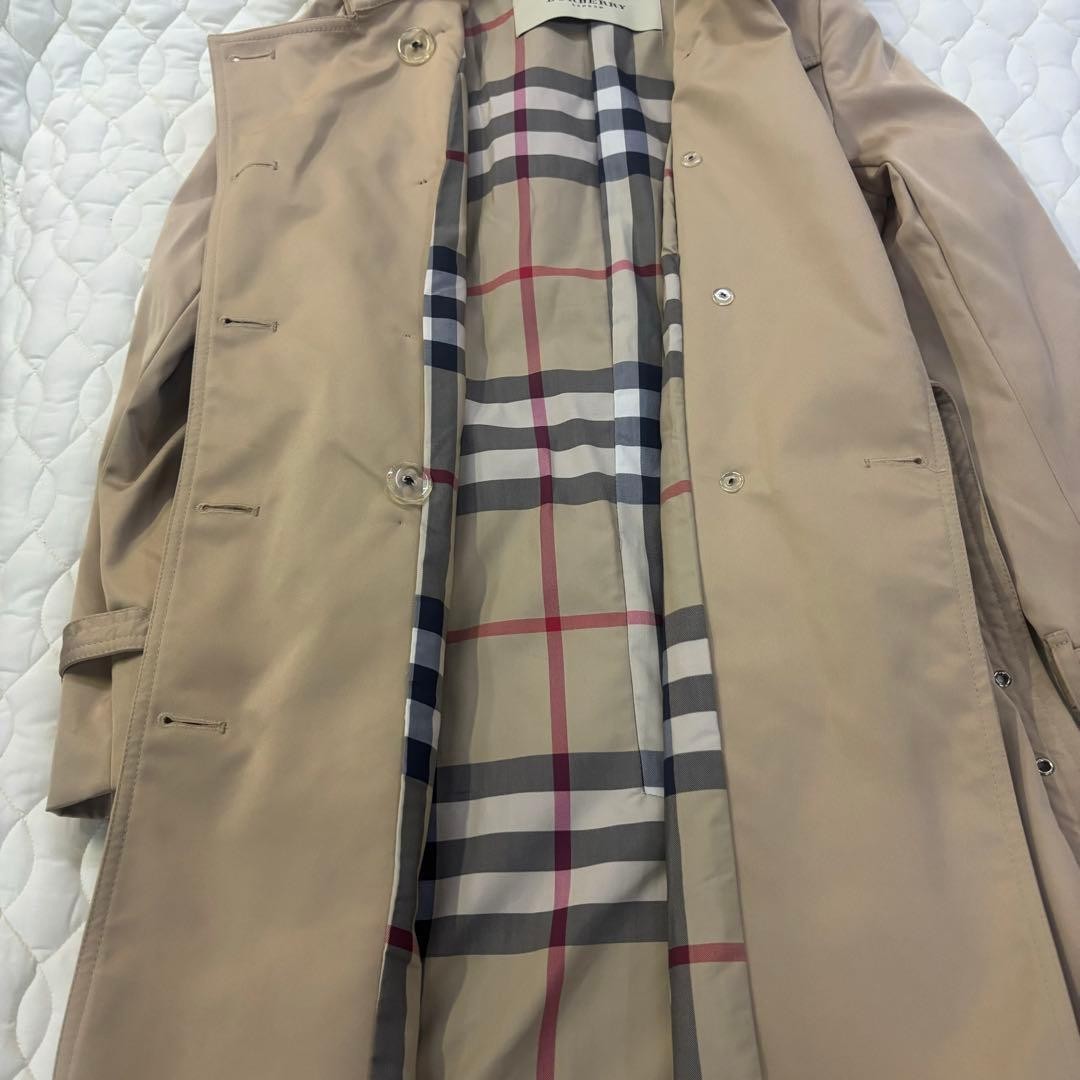 Burberry   London Trench Coat Nova Check Beige Ladies thumbnail 12