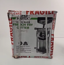Winco HFC-250 Kattex Wall Mount 1/4" Quick Slice Manual French Fry Cutter