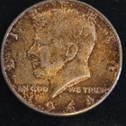 90% Silver 1964 Kennedy 1/2 Dollar Circulated Silver coin beautiful color