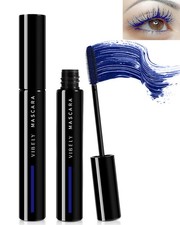 Blue Waterproof Mascara Long-Lasting Curling Volume  Length Colored Eyelashes G