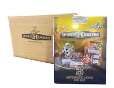 2026 Leaf Metal Sports Heroes Hobby 10 Box Case