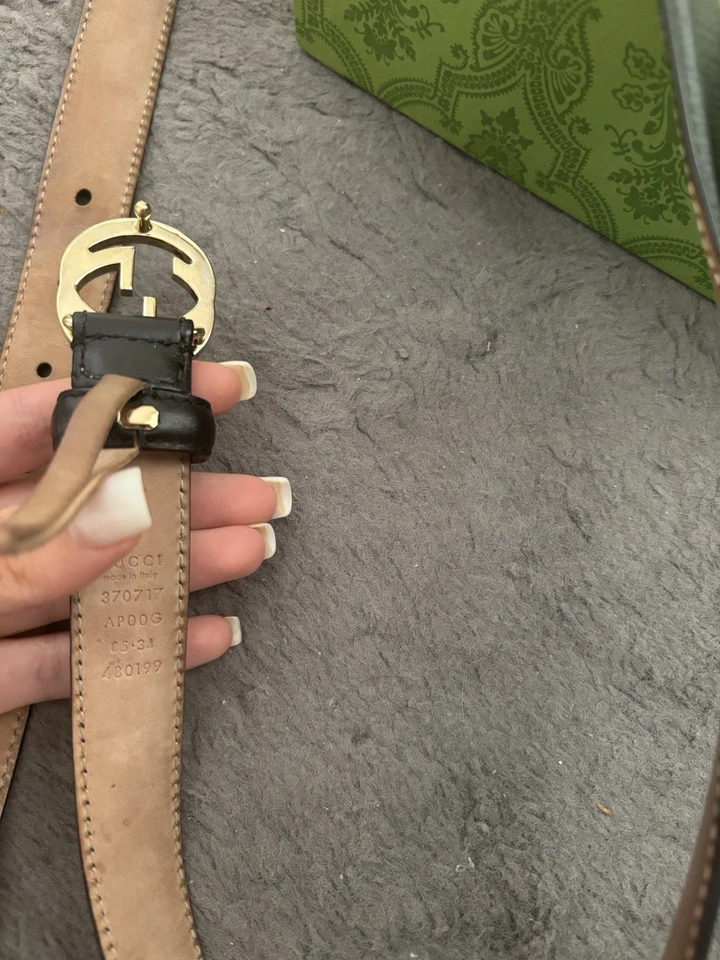 Gucci Orginal Ledergürtel - Bild 4 von 4