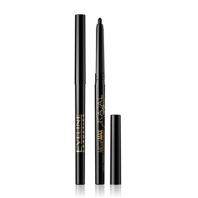 EVELINE Mega Max Long Lasting & Shocking Colour Kajal Eye Pencil Schwarz