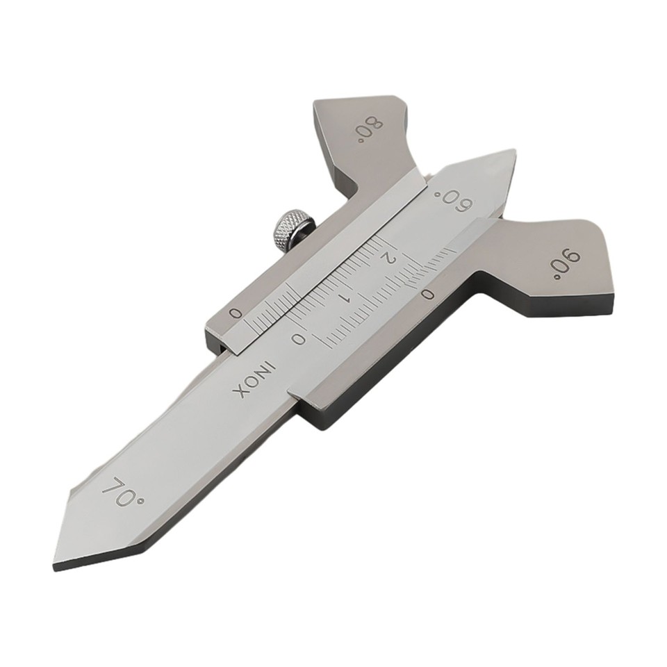 .6pcs Metal Welding Inspection Test Gauge Measuring Welder Gage Ruler ...