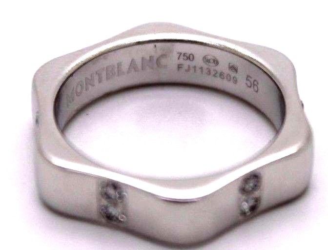 yu_ro2007　　MONT BLANC Ring モンブラン リング Mont Blanc Sterling Silver Profile Collection Large Rotating