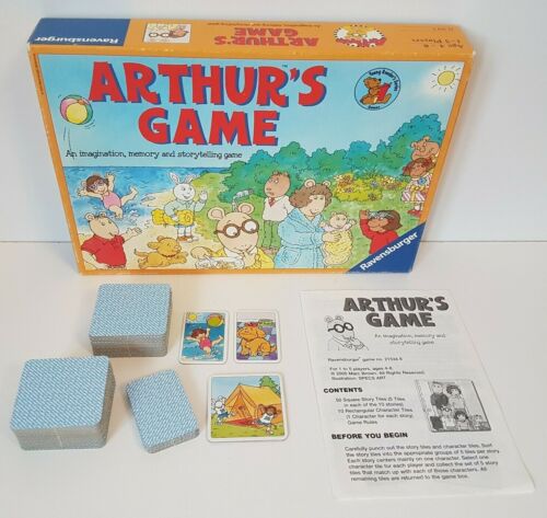 Ravensburger Marc Brown Arthur's Game Memory and Storytelling Board COMPLETE