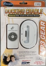 Docking Cradle For iPod , Universal iPod Cradle  Wireless Remote . MP3 Gear