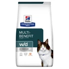 Hill's Prescription Diet w/d Multi-Benefit Dry Adult Cat Food with Chicken - 3kg
