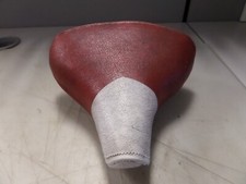 Vintage Mesinger Red & White Bicycle Spring Seat Made in the USA